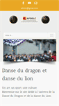 Mobile Screenshot of dansedulion.com